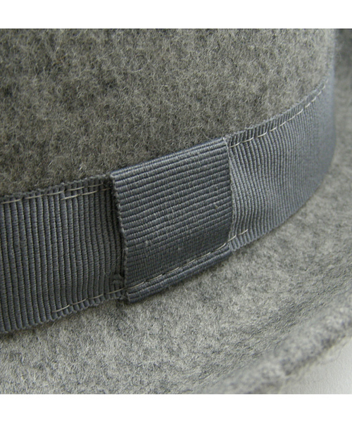 SHIPS（シップス）の「GRILLO:FELT HAT SOLID（ハット・メンズ・ブラック/ライトグレー・ONE SIZE）」の4枚目の写真