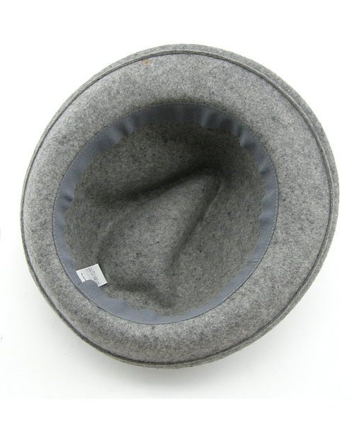 SHIPS（シップス）の「GRILLO:FELT HAT SOLID（ハット・メンズ・ブラック/ライトグレー・ONE SIZE）」の5枚目の写真