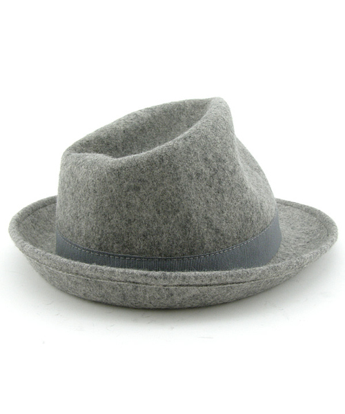 SHIPS（シップス）の「GRILLO:FELT HAT SOLID（ハット・メンズ・ブラック/ライトグレー・ONE SIZE）」の10枚目の写真