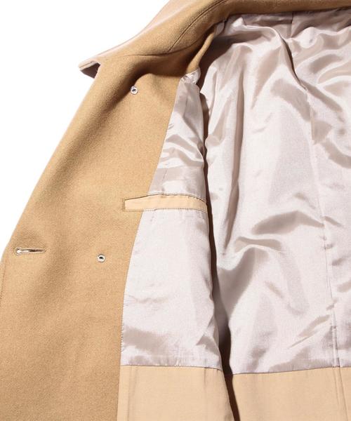 BEAUTY&YOUTH UNITED ARROWS(ビューティーアンドユースユナイテッドアローズ)の「【WEB限定】by ∴ LODEN ショート Pコート◆(ピーコート・メンズ・ブラック/ベージュ/ネイビー・SMALL/LARGE/MEDIUM)」の15枚目の写真