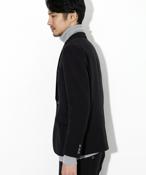 NUMBER (N)INE(ナンバーナイン)の「【NUMBER (N)INE】≪STUDIOUS限定≫ストレッチウールライクテーラードジャケット(テーラードジャケット・メンズ・ブラック/グレー・3/2/1)」の13枚目の写真