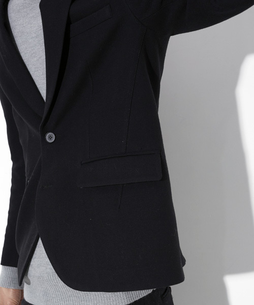 NUMBER (N)INE(ナンバーナイン)の「【NUMBER (N)INE】≪STUDIOUS限定≫ストレッチウールライクテーラードジャケット(テーラードジャケット・メンズ・ブラック/グレー・3/2/1)」の17枚目の写真