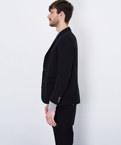 NUMBER (N)INE(ナンバーナイン)の「【NUMBER (N)INE】≪STUDIOUS限定≫ストレッチウールライクテーラードジャケット(テーラードジャケット・メンズ・ブラック/グレー・3/2/1)」の19枚目の写真