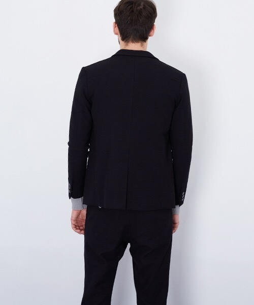 NUMBER (N)INE(ナンバーナイン)の「【NUMBER (N)INE】≪STUDIOUS限定≫ストレッチウールライクテーラードジャケット(テーラードジャケット・メンズ・ブラック/グレー・3/2/1)」の20枚目の写真