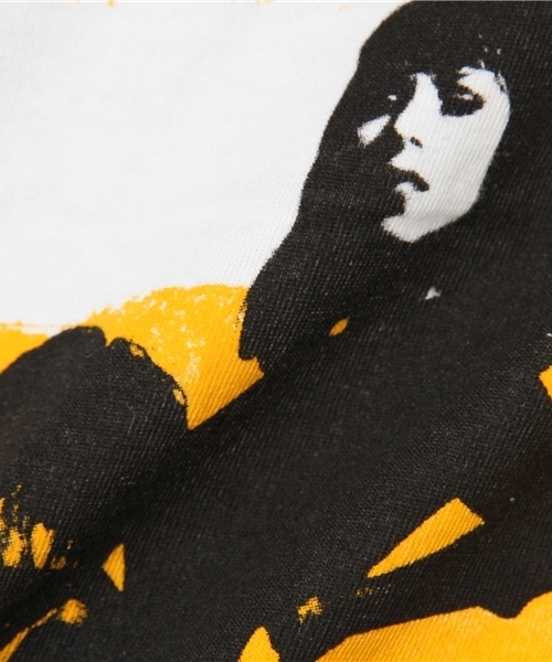 HYSTERIC GLAMOUR(ヒステリックグラマー)の「CR/ROCK’N BONES COVER プリント リブ付Tシャツ(Tシャツ/カットソー・メンズ・ホワイト/イエロー/ブルー・X-SMALL/SMALL/MEDIUM/LARGE)」の12枚目の写真