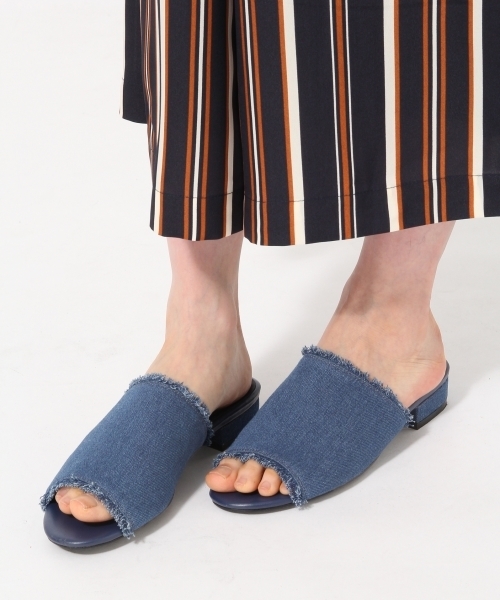 GLOBAL WORK（グローバルワーク）の「ミュールサンダル/758164（サンダル・レディース・レッド/イエロー/ブルー/ブラック/シルバー/ライトブルー/ピンク・LARGE/MEDIUM）」の3枚目の写真