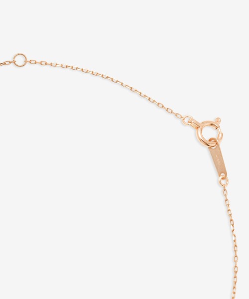 K10 BLOOM ブルーム ダイヤモンド ハート ネックレス WG 10金 K10 ピンクゴールド ダイヤモンド ハート ネックレス BLOOM