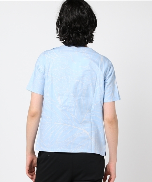 ADAM ET ROPE'（アダムエロペ）の「【FOREST CLOUD】ULUWEHI OX（シャツ/ブラウス・メンズ・ホワイト/グレー・S/M）」の4枚目の写真