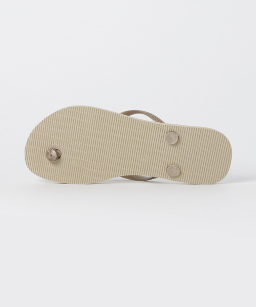 havaianas（ハワイアナス）の「HAVAIANAS SLIM BEACH SANDAL◆（ビーチサンダル・レディース・ゴールド・36/37）」の5枚目の写真