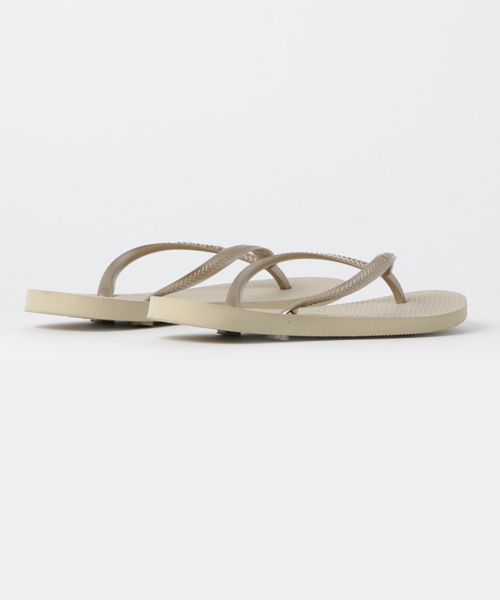 havaianas（ハワイアナス）の「HAVAIANAS SLIM BEACH SANDAL◆（ビーチサンダル・レディース・ゴールド・36/37）」の6枚目の写真