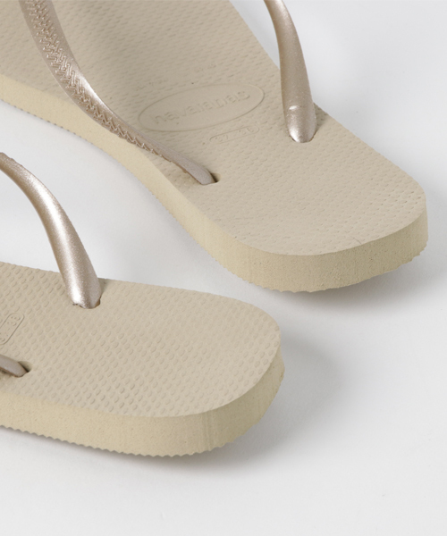 havaianas（ハワイアナス）の「HAVAIANAS SLIM BEACH SANDAL◆（ビーチサンダル・レディース・ゴールド・36/37）」の8枚目の写真