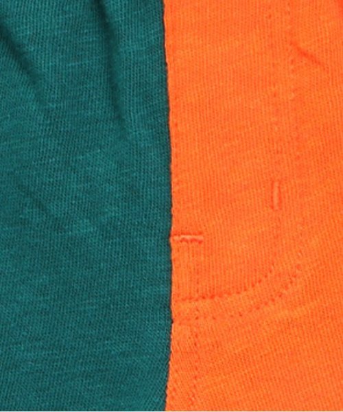 BREEZE（ブリーズ）の「クライミングクレイジーパンツ 4.5分丈（その他パンツ・キッズ・ネイビー/オレンジ・140/80/90/110/130/95/100/120）」の4枚目の写真