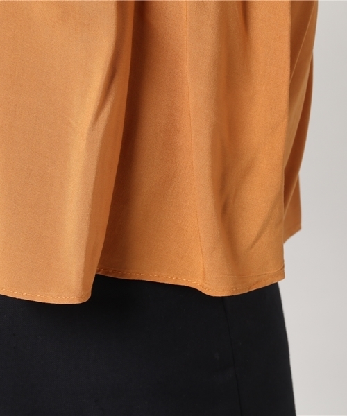 JILL STUART（ジルスチュアート）の「フラワーエンブロイダリーブラウス（シャツ/ブラウス・レディース・パープル/ブラック/イエロー・MEDIUM/SMALL）」の14枚目の写真