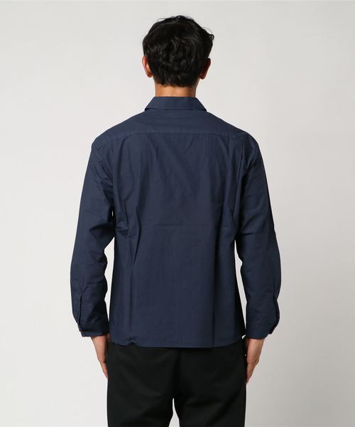 BEAUTY&YOUTH UNITED ARROWS（ビューティーアンドユースユナイテッドアローズ）の「BY ガーメントダイ オープンカラー シャツ ◆（シャツ/ブラウス・メンズ・ホワイト/モカ/ネイビー・X-LARGE/SMALL/MEDIUM/LARGE）」の13枚目の写真