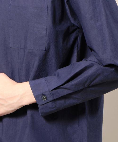 BEAUTY&YOUTH UNITED ARROWS（ビューティーアンドユースユナイテッドアローズ）の「BY ガーメントダイ オープンカラー シャツ ◆（シャツ/ブラウス・メンズ・ホワイト/モカ/ネイビー・X-LARGE/SMALL/MEDIUM/LARGE）」の17枚目の写真