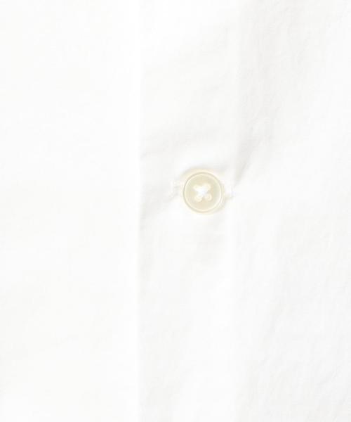 BEAUTY&YOUTH UNITED ARROWS（ビューティーアンドユースユナイテッドアローズ）の「BY ガーメントダイ オープンカラー シャツ ◆（シャツ/ブラウス・メンズ・ホワイト/モカ/ネイビー・X-LARGE/SMALL/MEDIUM/LARGE）」の10枚目の写真