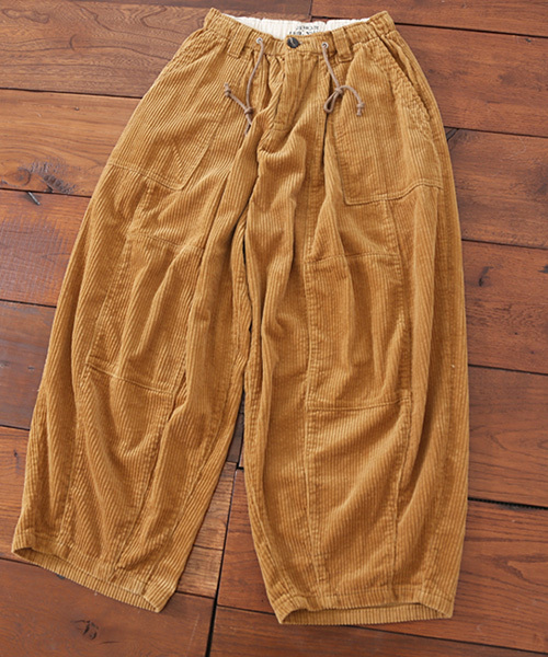 CUBE SUGAR（キューブシュガー）の「6Wコーディロイファティーグパンツ（その他パンツ・レディース・グレー/ピンク/ブルー/キャメル/チャコールグレー・M）」の12枚目の写真