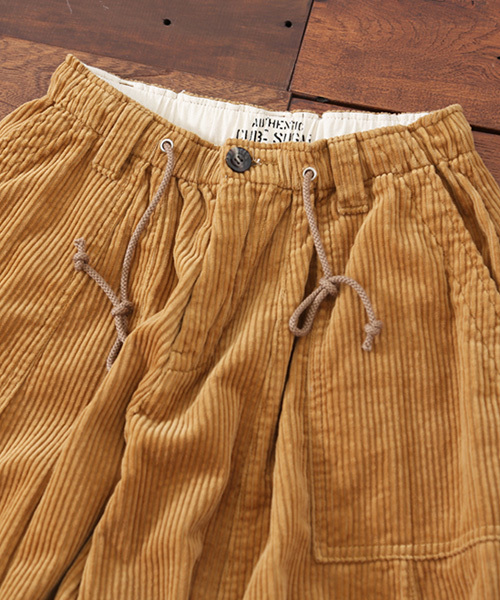 CUBE SUGAR（キューブシュガー）の「6Wコーディロイファティーグパンツ（その他パンツ・レディース・グレー/ピンク/ブルー/キャメル/チャコールグレー・M）」の18枚目の写真