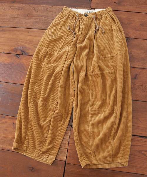 CUBE SUGAR（キューブシュガー）の「6Wコーディロイファティーグパンツ（その他パンツ・レディース・グレー/ピンク/ブルー/キャメル/チャコールグレー・M）」の22枚目の写真