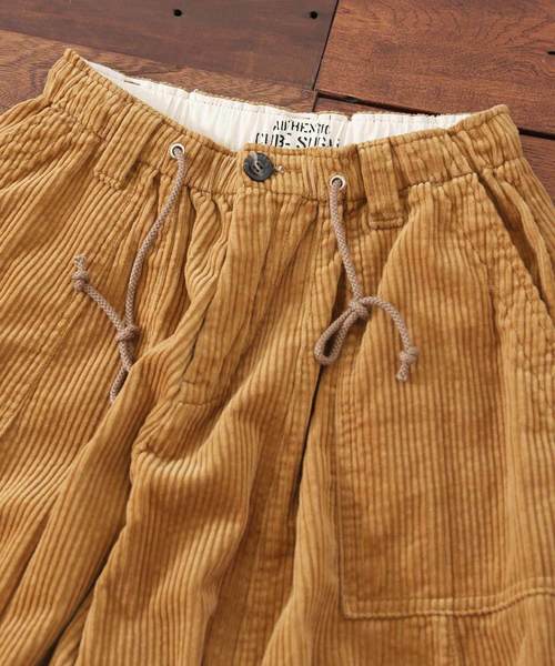 CUBE SUGAR（キューブシュガー）の「6Wコーディロイファティーグパンツ（その他パンツ・レディース・グレー/ピンク/ブルー/キャメル/チャコールグレー・M）」の21枚目の写真