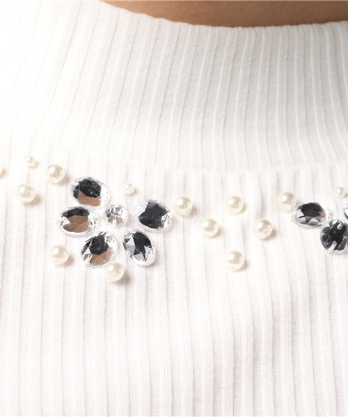 GeeRA（ジーラ）の「リブニットビスチェ＆スカート３点セット（スカート・レディース・ブラック/ブラウン/グレー・S/LL/L/M）」の6枚目の写真