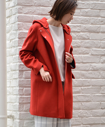 un dix cors | フード付ロングコート(その他アウター)