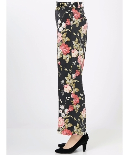 EMODA（エモダ）の「ワイドハイウエストパンツ（その他パンツ・レディース・ブラック/レッド・MEDIUM/SMALL）」の14枚目の写真