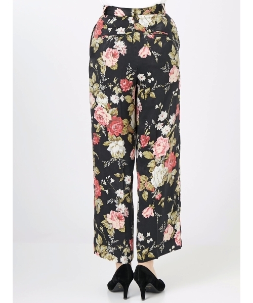 EMODA（エモダ）の「ワイドハイウエストパンツ（その他パンツ・レディース・ブラック/レッド・MEDIUM/SMALL）」の13枚目の写真