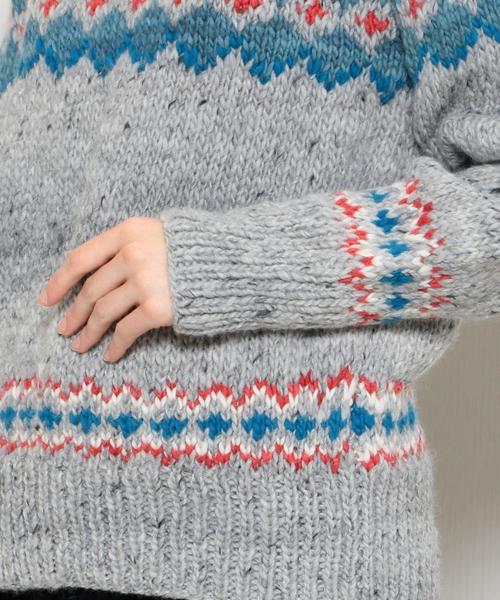 CHAMULA（チャムラ）の「＜CHAMULA＞FAIRISLE KNIT PULLOVER/ﾆｯﾄ