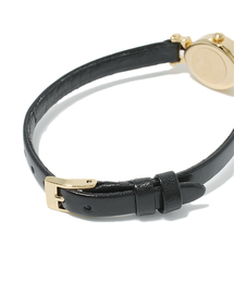 良品 アガット オーバルフェイス ジュエリーウォッチ 腕時計 AGETE33BK agete（アガット）の「AGETE33BK時計 ジュエリーウォッチ（アナログ