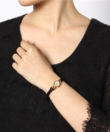 agete（アガット）の「AGETE33BK時計 ジュエリーウォッチ（アナログ