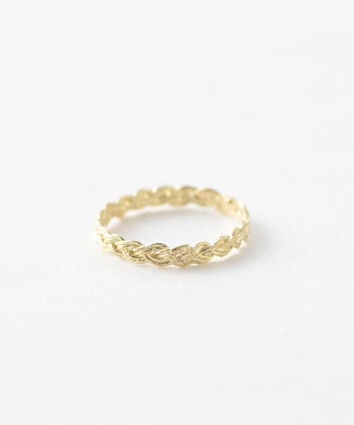 KAORU（カオル）の「＜KAORU＞BRAID RING K18/リングΨ（リング