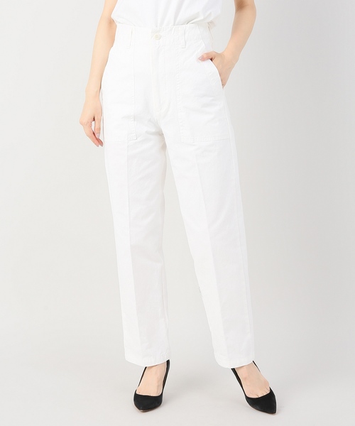 plage（プラージュ）の「ハイウエストベイカーパンツ◆（その他パンツ・レディース・ホワイト/オリーブ・32/34/36/38）」の13枚目の写真