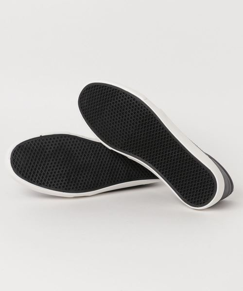 STYLEBLOCK(スタイルブロック)の「ニットアッパーPUレザー切り替えローカットチャッカスニーカー(スニーカー・メンズ・ワイン/ネイビー/グレー/ブラック・25.5cm/26.0cm/26.5cm/27.0cm/28.0cm/25.0cm)」の6枚目の写真