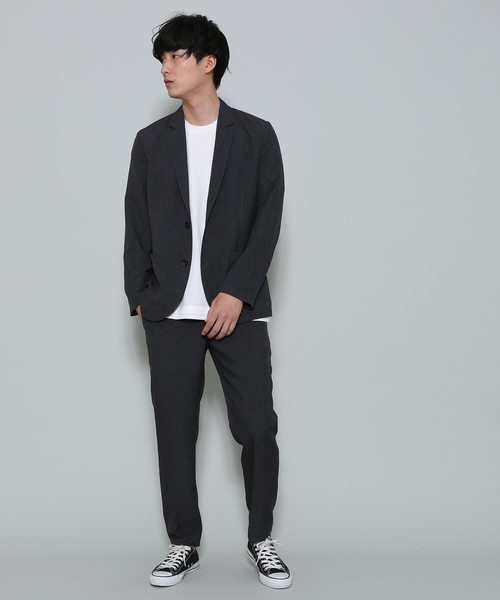 JUNRED(ジュンレッド)の「リネンライクドライスリムイージーパンツ(その他パンツ・メンズ・スミクロ/ネイビー・M/L/LL)」の11枚目の写真