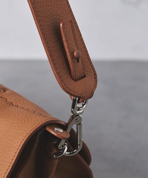 ZANELLATO / ショルダーバッグ/レザー/BRW/無地 ZANELLATO（ザネラート）の「＜ZANELLATO（ザネラート）＞ CACH PURA