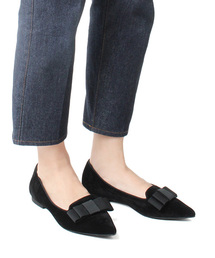 RANDA | ストレスフリー/リボンオペラシューズ(ドレスシューズ)