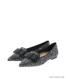 ストレスフリー/リボンオペラシューズ