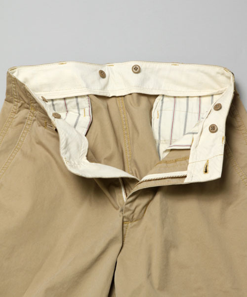 MASTER&Co（マスターアンドコー）の「MASTER&Co. / ワイドチノパンツ MC076（チノパンツ・メンズ・ブラック/ベージュ/ネイビー/ホワイト/カーキ・SMALL/MEDIUM/X-SMALL）」の11枚目の写真