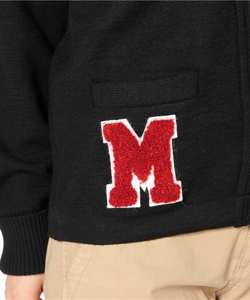 BEAMS BOY（ビームスボーイ）の「□BEAMS BOY / 12ゲージ ハーフミラノスクールVカーディガン（カーディガン/ボレロ・レディース・ブラック/ワイン・ONE SIZE）」の10枚目の写真