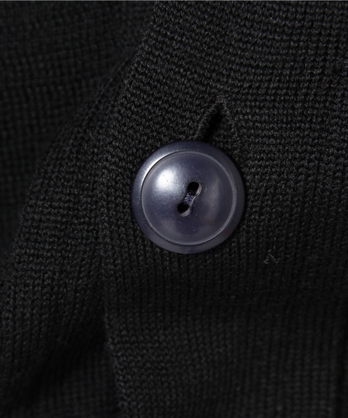 BEAMS BOY（ビームスボーイ）の「□BEAMS BOY / 12ゲージ ハーフミラノスクールVカーディガン（カーディガン/ボレロ・レディース・ブラック/ワイン・ONE SIZE）」の13枚目の写真