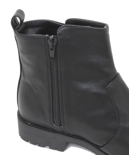 WEGO（ウィゴー）の「WEGO/ベルトブーツ（ブーツ・レディース・ブラック・23.5/24.5）」の6枚目の写真