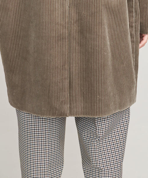 BEAUTY&YOUTH UNITED ARROWS(ビューティーアンドユースユナイテッドアローズ)の「BY コーデュロイ バルカラー コート(ステンカラーコート・メンズ・オリーブ/ブラック・LARGE/MEDIUM/SMALL/X-LARGE)」の15枚目の写真