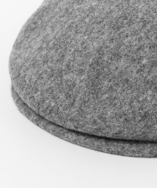 URBAN RESEARCH（アーバンリサーチ）の「PART TIME SARVICE　ウールハンチング（ハンチング/ベレー帽・メンズ・ブラック/パープル/グレー/ブルー・FREE）」の10枚目の写真