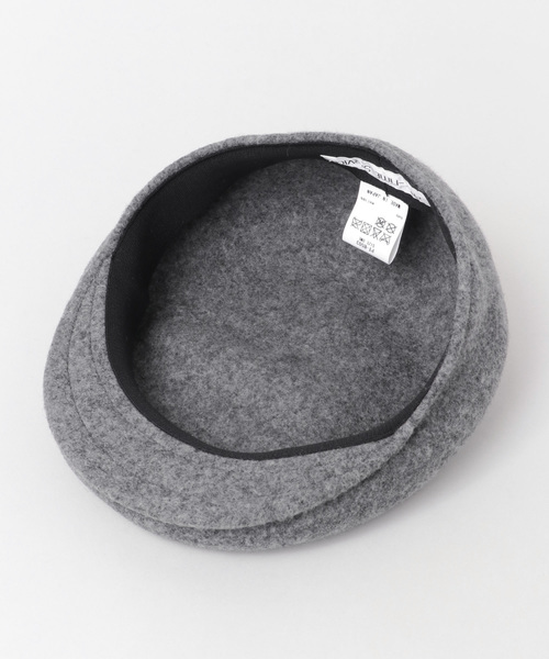 URBAN RESEARCH（アーバンリサーチ）の「PART TIME SARVICE　ウールハンチング（ハンチング/ベレー帽・メンズ・ブラック/パープル/グレー/ブルー・FREE）」の9枚目の写真