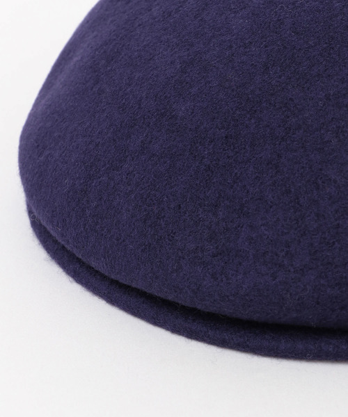 URBAN RESEARCH（アーバンリサーチ）の「PART TIME SARVICE　ウールハンチング（ハンチング/ベレー帽・メンズ・ブラック/パープル/グレー/ブルー・FREE）」の5枚目の写真