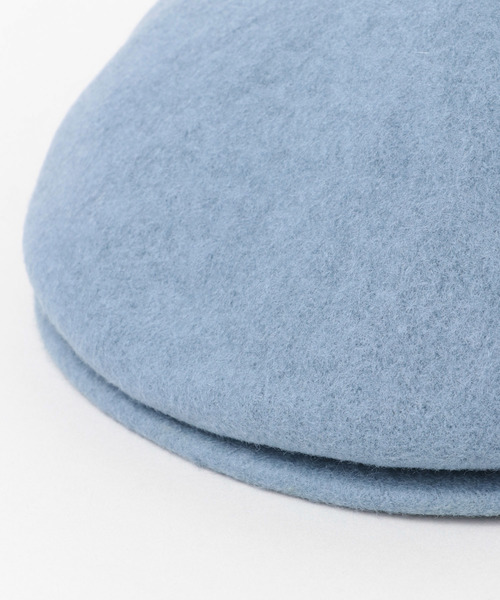 URBAN RESEARCH（アーバンリサーチ）の「PART TIME SARVICE　ウールハンチング（ハンチング/ベレー帽・メンズ・ブラック/パープル/グレー/ブルー・FREE）」の7枚目の写真