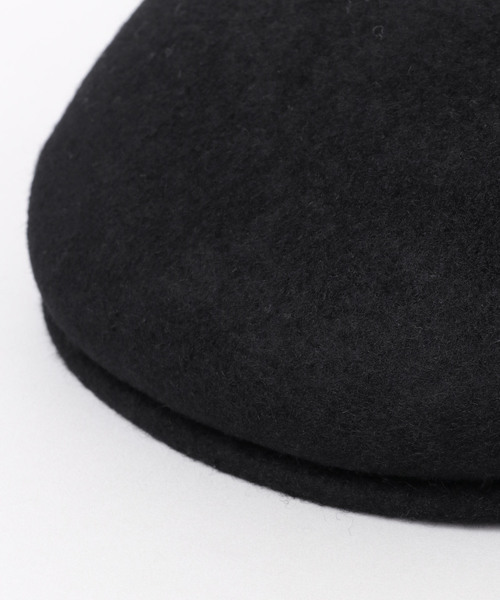 URBAN RESEARCH（アーバンリサーチ）の「PART TIME SARVICE　ウールハンチング（ハンチング/ベレー帽・メンズ・ブラック/パープル/グレー/ブルー・FREE）」の6枚目の写真