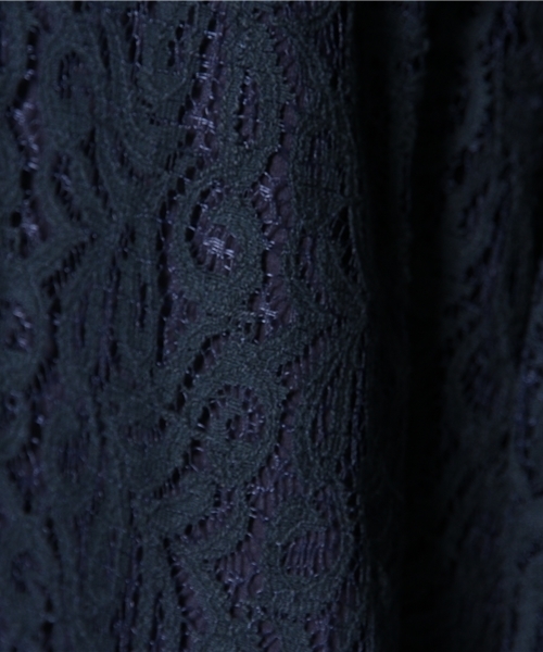 mystic(ミスティック)の「レースフレアOP(ワンピース・レディース・ネイビー/オフホワイト/ベージュ/ブラック・フリ-)」の10枚目の写真