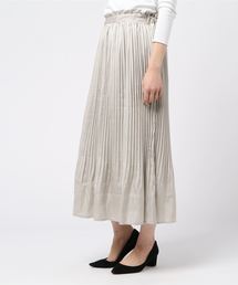 flower | メタリックプリーツスカート(スカート)